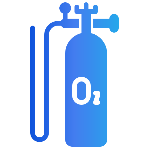 Oxygen tank Generic gradient fill icon