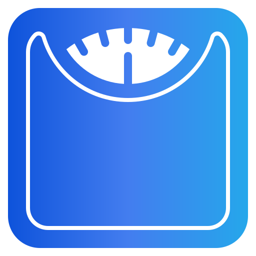 Weighing scale Generic gradient fill icon