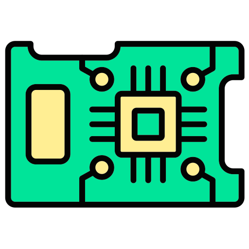 circuit imprimé Generic color lineal-color Icône