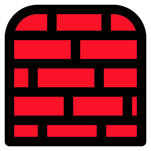 mur de briques Generic color lineal-color Icône