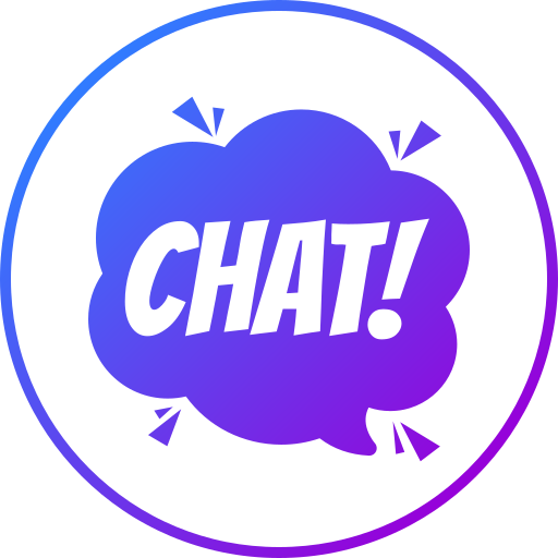 Chat balloon Generic gradient fill icon