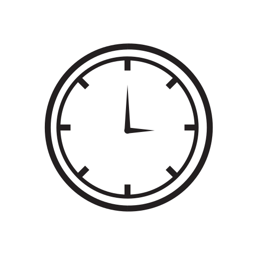 Clock Generic outline icon
