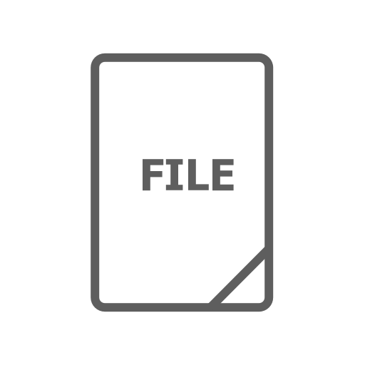 파일 Generic outline icon