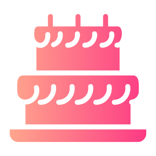 Торт Generic gradient fill иконка