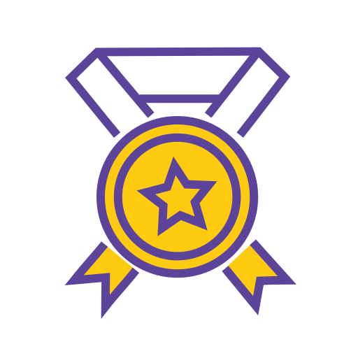 Award Generic color lineal-color icon