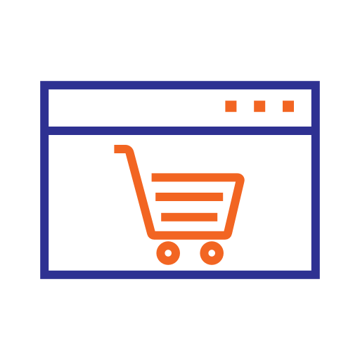 sito web di e-commerce Generic outline icona
