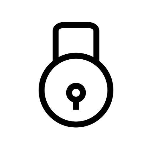 zamek Generic outline ikona