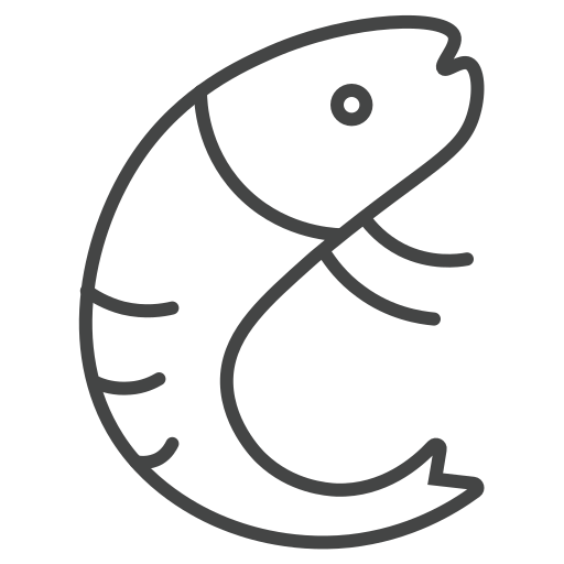Cray fish Generic outline icon