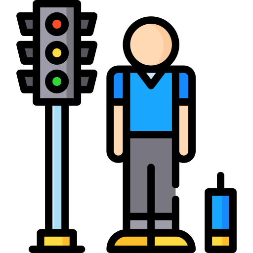 Пешеход Special Lineal color иконка