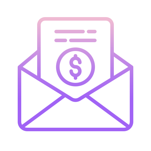 Email Icongeek26 Outline Gradient icon