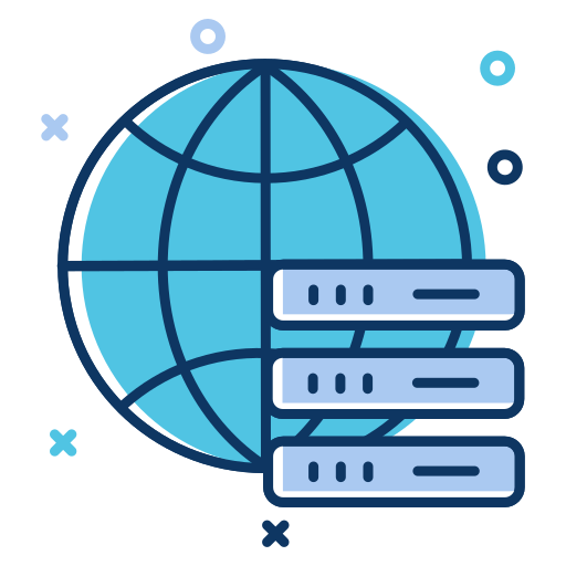 hosting-server Generic color lineal-color icon