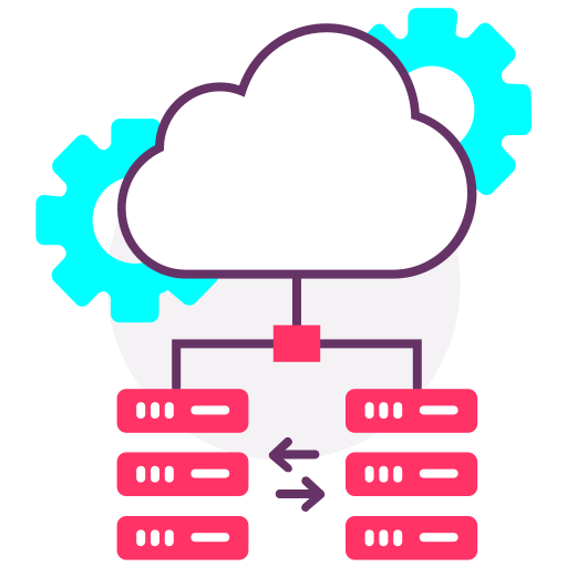 Database Generic color lineal-color icon