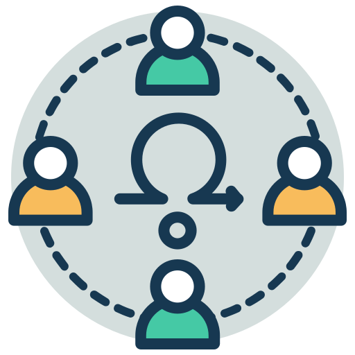 Agile team Generic color lineal-color icon