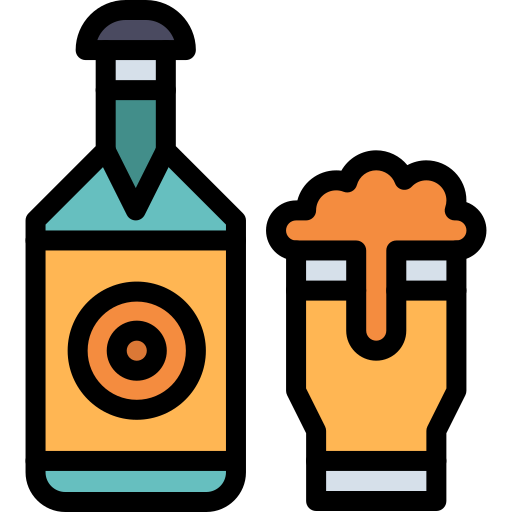 Пиво Generic color lineal-color иконка