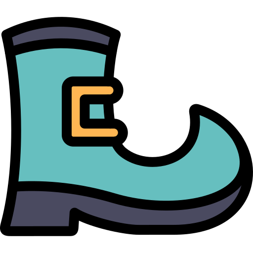Ботинок Generic color lineal-color иконка