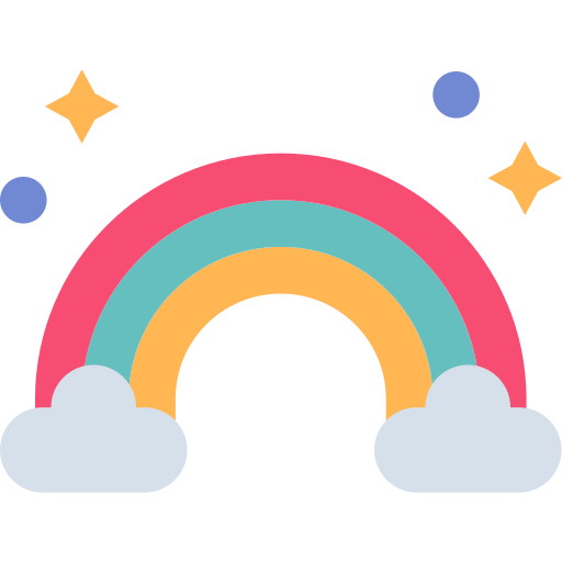 arcoíris Generic color fill icono