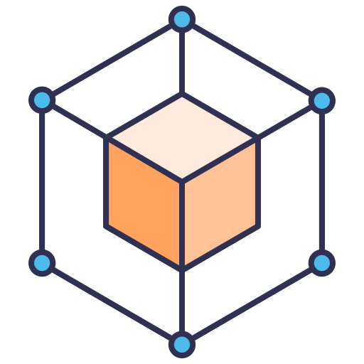 Cube Generic color lineal-color icon