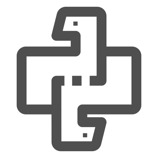파이썬 Generic outline icon