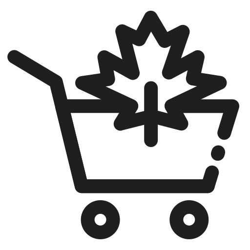 Shopping plant Generic outline icon