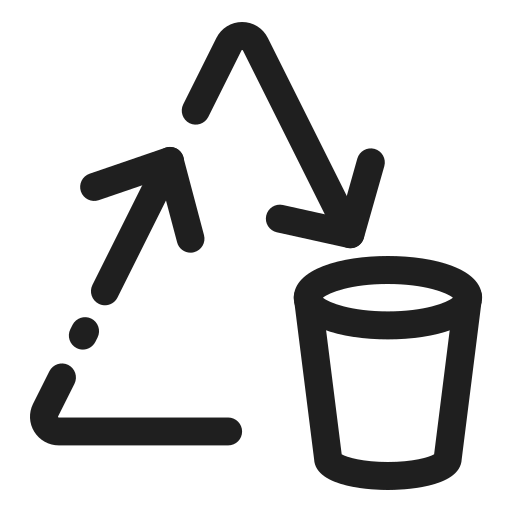Reuse Generic outline icon