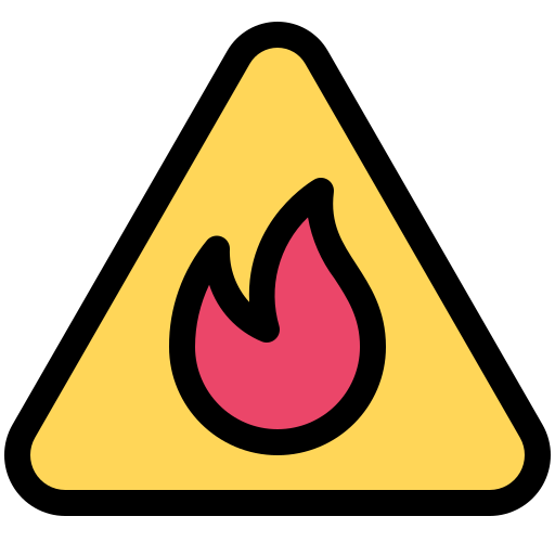 inflammable Generic color lineal-color Icône