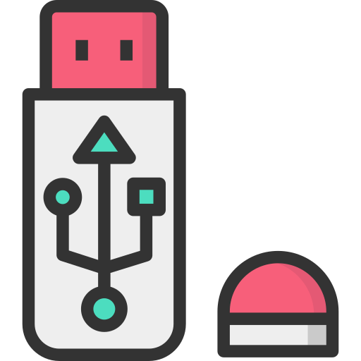펜드라이브 Generic color lineal-color icon
