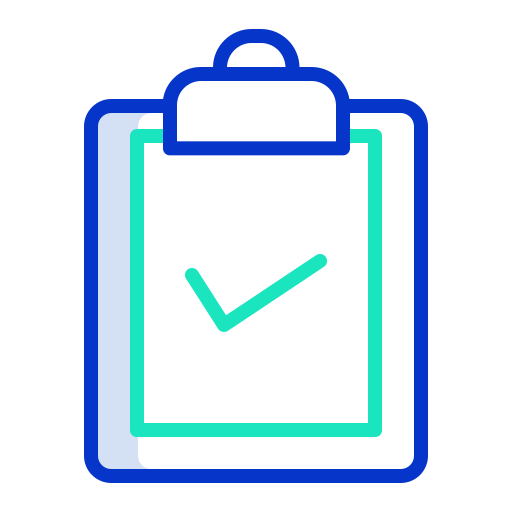 Clipboard Icongeek26 Outline Colour icon