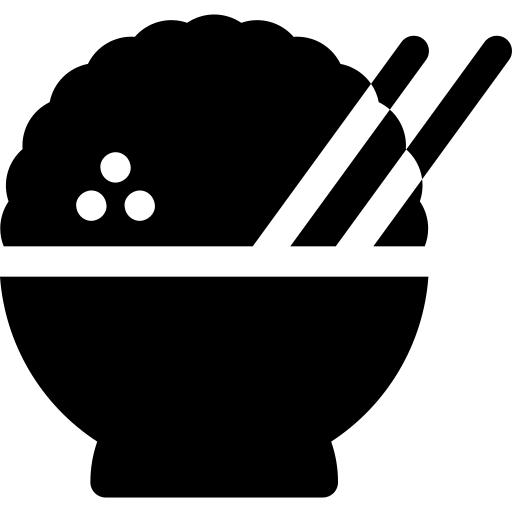 ryż Basic Rounded Filled ikona