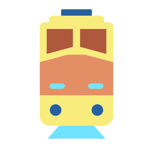 treno Icongeek26 Flat icona