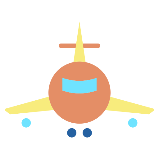 avion Icongeek26 Flat Icône