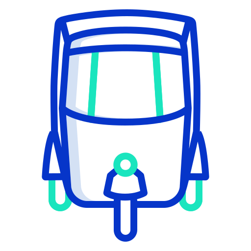 Vehículo Icongeek26 Outline Colour icono