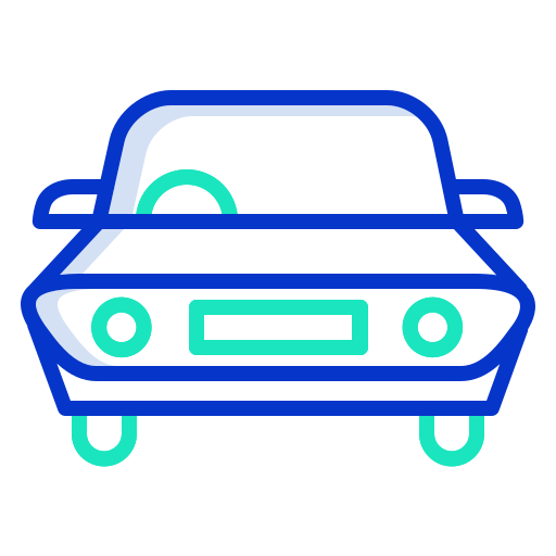 Coche Icongeek26 Outline Colour icono