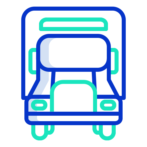 vrachtauto Icongeek26 Outline Colour icoon