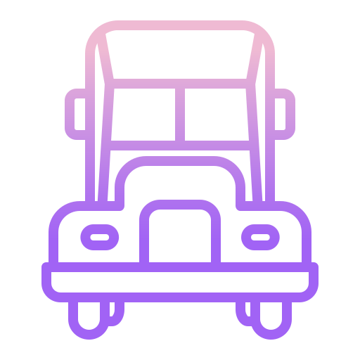 vrachtwagen Icongeek26 Outline Gradient icoon