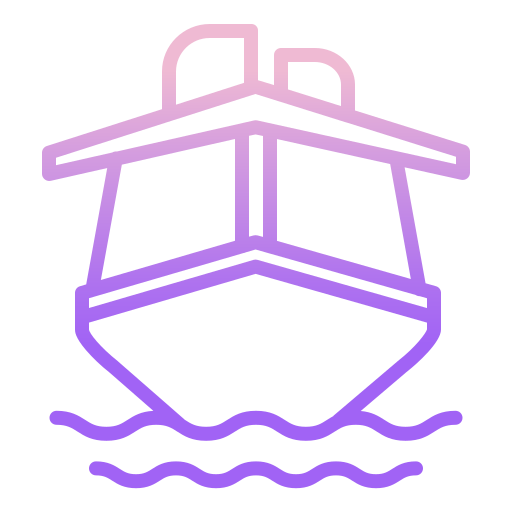 yatch Icongeek26 Outline Gradient icona