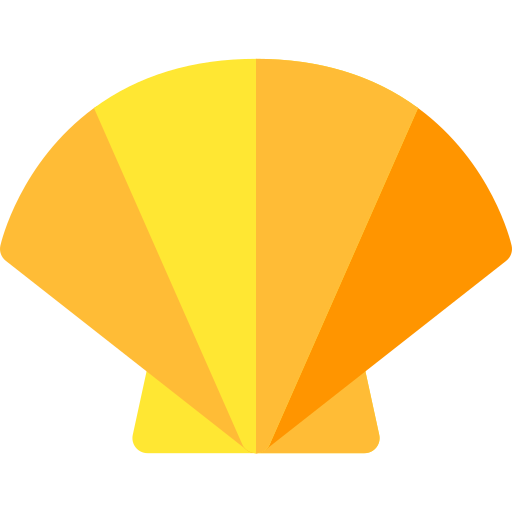 軟体動物 Basic Rounded Flat icon