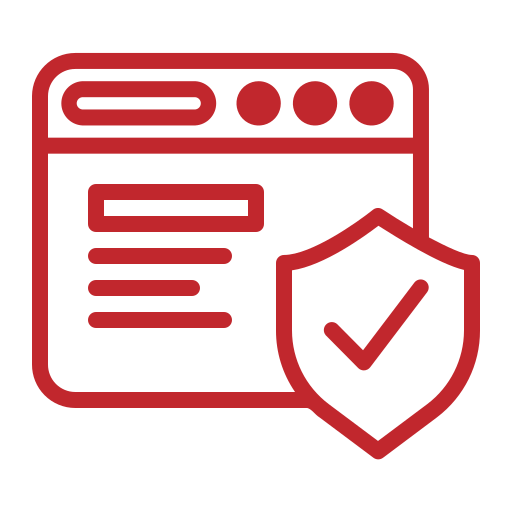 Web security Generic color outline icon