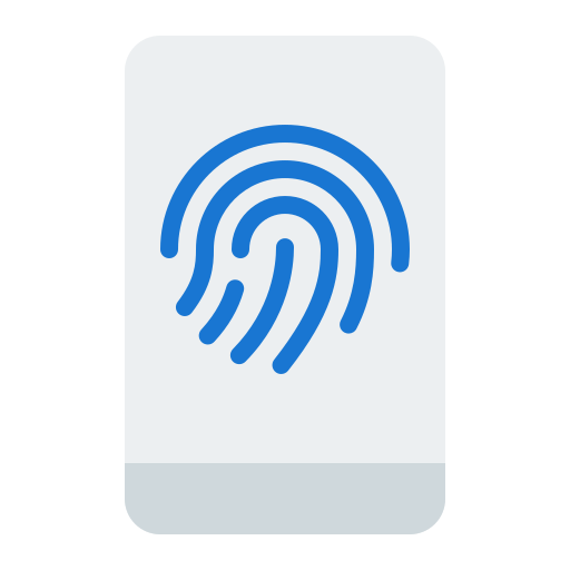 biometrisch Generic color fill icon
