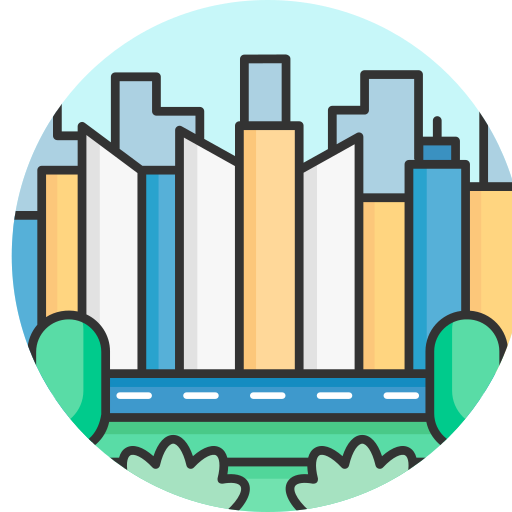 City Generic color lineal-color icon