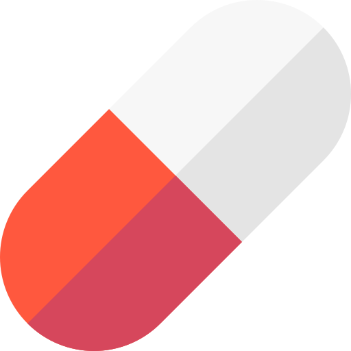 Píldora Basic Rounded Flat icono