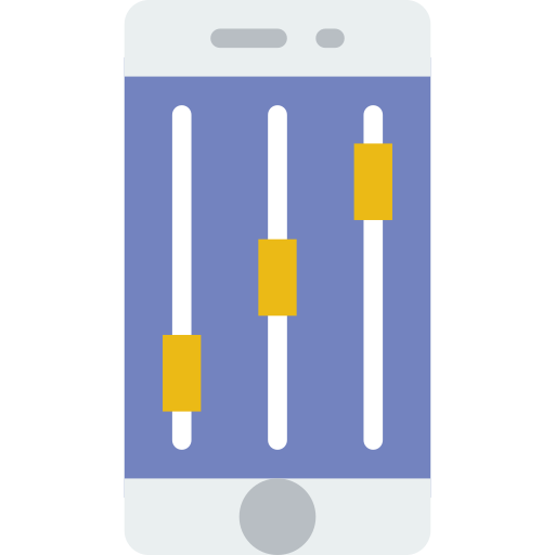 smartfon prettycons Flat ikona