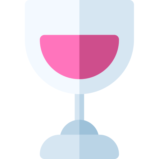 Vino Basic Rounded Flat icono