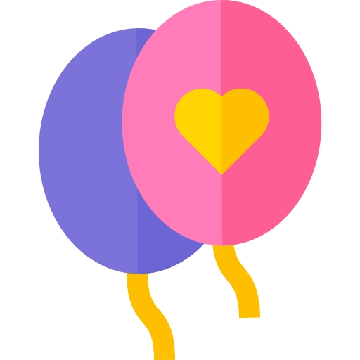 balony Basic Straight Flat ikona