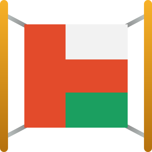 omán Generic color fill icono