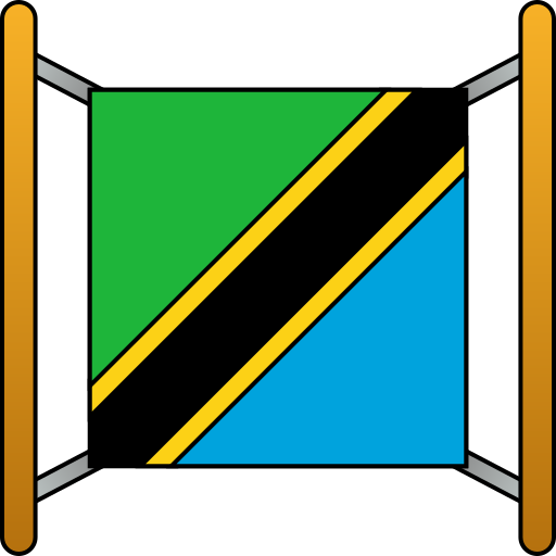 tanzania Generic color lineal-color icoon