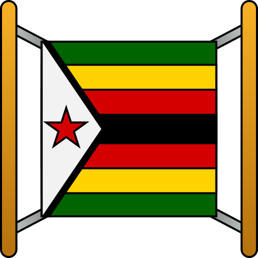 zimbabwe Generic color lineal-color icona