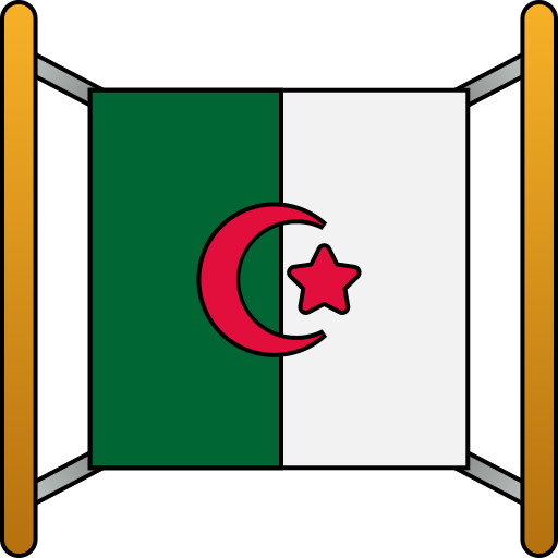 Algeria Generic color lineal-color icon