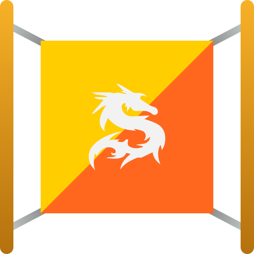bhutan Generic color fill icon