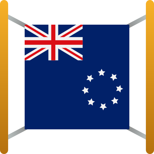 Cook island Generic color fill icon