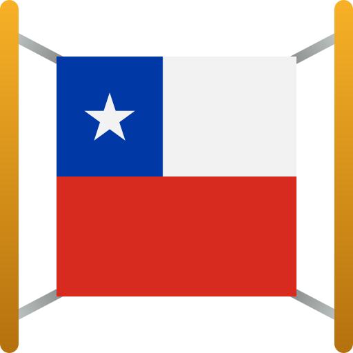 칠레 Generic color fill icon